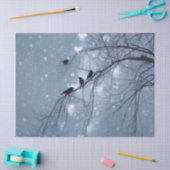 Papier Mousseline Rêve de neige (Artisanat)