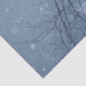 Papier Mousseline Rêve de neige (Détail)