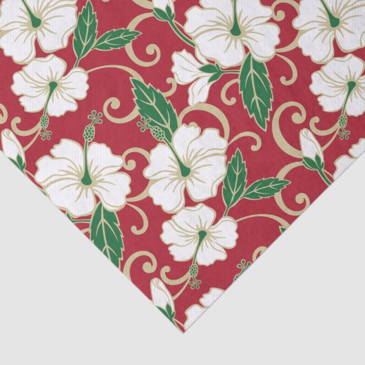 PAPIER MOUSSELINE RÊVE POLYNÉSIEN (NOËL) (Détail)