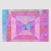 Rêve rose chaud #1 Papier de papier à papier mixte