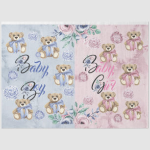 Papier Mousseline Reveal Party & rassemblements Garçon ou fille