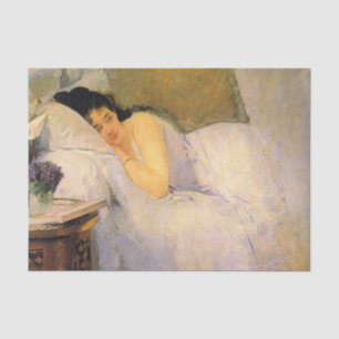 Papier Mousseline Réveil des femmes par Eva Gonzales Tissue Paper