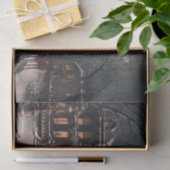 Papier Mousseline Réveillon de Noël victorien (Cadeau)