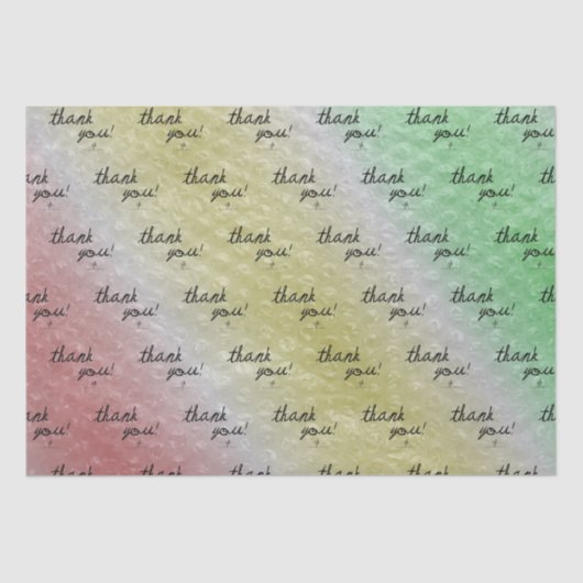 Papier Mousseline Revendeur d'enveloppes de bulle de parol brillant  (Recto)