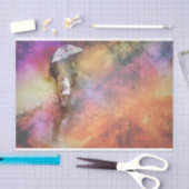 Papier Mousseline Rêver Dans Le Tissu De Découpage De Pluie (Artisanat)