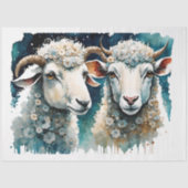 Papier Mousseline Rêver le mouton (Recto)