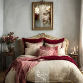 Papier Mousseline REVERIE IN BLOOM Abstract Portrait & Lace