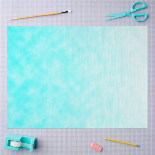 Papier Mousseline Rêverie Lessivée par le Ciel (Artisanat)