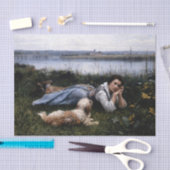 Papier Mousseline Reverie par Daniel Ridgway Knight (Artisanat)