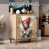 Papier Mousseline Rêves dans la page de découpage d'encre