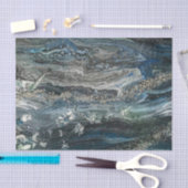 Papier Mousseline Rêves de la peinture abstraite Ocean'20 (Artisanat)