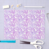 Papier Mousseline Rêves de papillon (violet) (Artisanat)