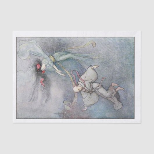 Papier Mousseline Rêves de vol (Recto)