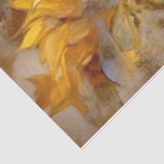 Papier Mousseline Rêves d'or d'automne (Détail)