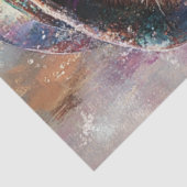 Papier Mousseline Révision du dénouement Whimsical Otter Denim (Détail)