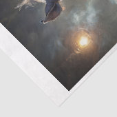 Papier Mousseline Rhino guerrier en armure de steampunk en buvant de (Détail)