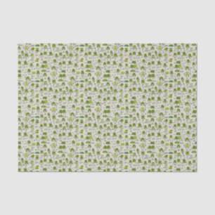 Papier Mousseline Ribbit de grenouilles vertes Super