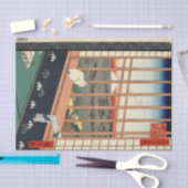 Papier Mousseline Ricefields d'Asakusa et Festival de Torinomachi. (Artisanat)