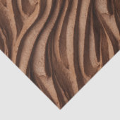 Papier Mousseline Rich Cocoa Swirl Texture Seamless Brown Abstract (Détail)