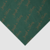 Papier Mousseline Rich Nature Inspired Pine Green & Walnut Wedding  (Détail)