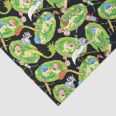 Papier Mousseline RICK ET MORTY™ | Motif de portails en panne (Détail)