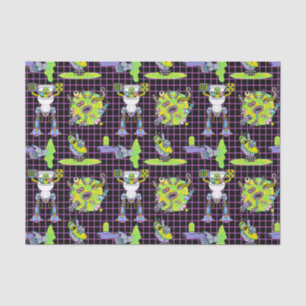 Papier Mousseline RICK ET MORTY™ Motif du portail de prélèvement