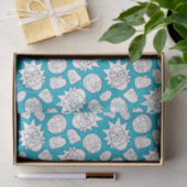 Papier Mousseline RICK ET MORTY™ | Motif en chef de la famille Smith (Cadeau)