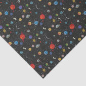 Papier Mousseline RICK ET MORTY™ | Motif spatial (Détail)