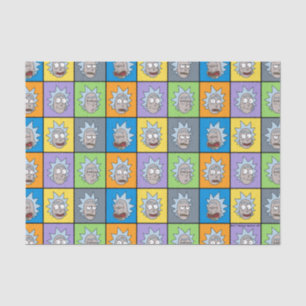 Papier Mousseline RICK ET MORTY™ Rick's Moods