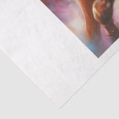 Papier Mousseline Riding Cowgirl (Détail)