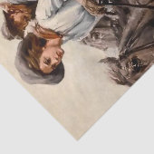 Papier Mousseline « Riding the Range » de WHD Koerner (Détail)