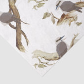 Papier Mousseline Rire Kookaburra Eucalyptus d'oiseaux australiens (Détail)