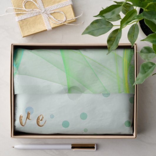 Papier Mousseline Rising Love Butterfly Tissue Paper (Cadeau)