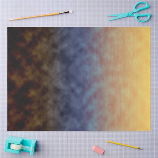 Papier Mousseline Rivage Doré (Artisanat)