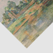 Papier Mousseline Riverbank par Cezanne Tissue Paper (Détail)