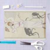 Papier Mousseline Robe de Drap Blank 1912 par George Barbier (Artisanat)