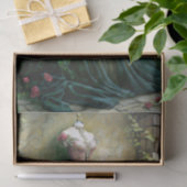 Papier Mousseline Robe de jardin rose (Cadeau)