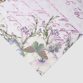 Papier Mousseline Robe du matin Glory Lavender Bliss (Détail)