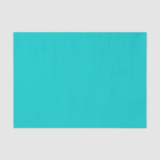 Papier Mousseline Robin Bleu d'oeuf, cyan (Recto)