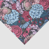 Papier Mousseline Robins dans le jardin (Détail)