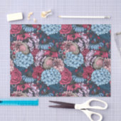 Papier Mousseline Robins dans le jardin (Artisanat)