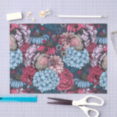 Papier Mousseline Robins dans le jardin 3 (Artisanat)