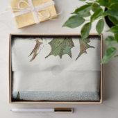 Papier Mousseline Robins vintages Et Mistletoe (Cadeau)