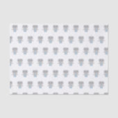 Papier Mousseline Robot de dessin mignon (Recto)