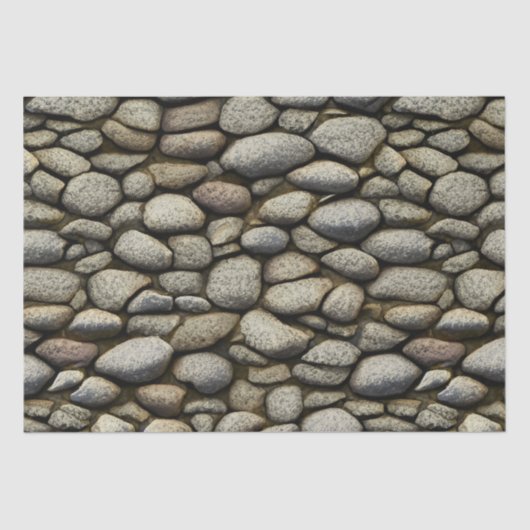 Papier Mousseline Rock Garden (Recto)