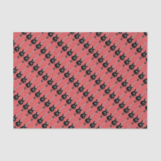 Papier Mousseline Rock Star Birthday Boy (Recto)