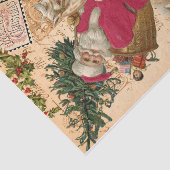 Papier Mousseline Rocking Père Noël (Détail)