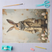 Papier Mousseline Rockstar Bunny dans le papier de tissus (Artisanat)