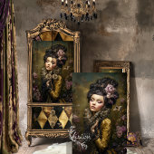 Papier Mousseline Rococo Buzz Moody Victorian Portrait & Floral Art