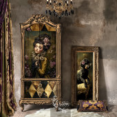 Papier Mousseline Rococo Buzz Moody Victorian Portrait & Floral Art